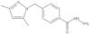 4-[(3,5-Dimethyl-1H-pyrazol-1-yl)methyl]benzoic acid hydrazide
