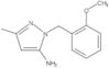 1-[(2-Methoxyphenyl)methyl]-3-methyl-1H-pyrazol-5-amine