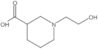 3-Piperidinecarboxylic acid, 1-(2-hydroxyethyl)-