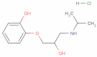 2-[2-hydroxy-3-[(1-methylethyl)amino]propoxy]phenol hydrochloride