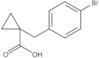 1-[(4-Bromophenyl)methyl]cyclopropanecarboxylic acid