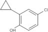 4-Chloro-2-cyclopropylphenol