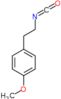 1-(2-isocyanatoethyl)-4-methoxybenzene