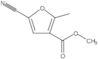 Methyl 5-cyano-2-methyl-3-furancarboxylate