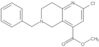 1,6-Naphthyridine-4-carboxylic acid, 2-chloro-5,6,7,8-tetrahydro-6-(phenylmethyl)-, methyl ester