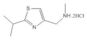 4-Thiazolemethanamine, N-methyl-2-(1-methylethyl)-, hydrochloride (1:2)