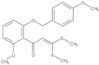 1-[2-Méthoxy-6-[(4-méthoxyphényl)méthoxy]phényl]-3,3-bis(méthylthio)-2-propén-1-one