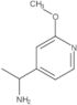 2-Methoxy-α-methyl-4-pyridinemethanamine