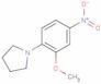 1-(2-methoxy-4-nitrophenyl)pyrrolidine