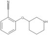 Benzonitrile, 2-(3-piperidinyloxy)-