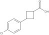 Cyclobutanecarboxylic acid, 3-(4-chlorophenyl)-