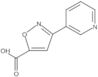 3-(3-Pyridinyl)-5-isoxazolecarboxylic acid