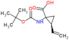 (1R,2S)-1-[[(1,1-Dimethylethoxy)carbonyl]amino]-2-ethenylcyclopropanecarboxylic acid