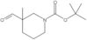 1,1-Dimethylethyl 3-formyl-3-methyl-1-piperidinecarboxylate