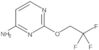 2-(2,2,2-Trifluoroethoxy)-4-pyrimidinamine