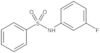 N-(3-Fluorophenyl)benzenesulfonamide