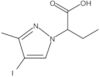 α-Ethyl-4-iodo-3-methyl-1H-pyrazole-1-acetic acid