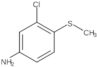 3-Chloro-4-(methylthio)benzenamine