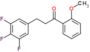 1-(2-methoxyphenyl)-3-(3,4,5-trifluorophenyl)propan-1-one