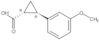 rel-(1R,2R)-2-(3-Methoxyphenyl)cyclopropanecarboxylic acid