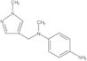 N<sup>1</sup>-Methyl-N<sup>1</sup>-[(1-methyl-1H-pyrazol-4-yl)methyl]-1,4-benzenediamine