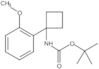 1,1-Dimethylethyl N-[1-(2-methoxyphenyl)cyclobutyl]carbamate