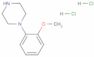 Piperazine, 1-(2-methoxyphenyl)-, hydrochloride (1:2)