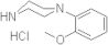 Piperazine, 1-(2-methoxyphenyl)-, hydrochloride (1:1)