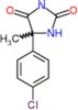 5-(4-chlorophenyl)-5-methylimidazolidine-2,4-dione