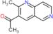 1-(2-methyl-1,6-naphthyridin-3-yl)ethanone