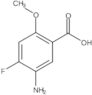 5-Amino-4-fluoro-2-methoxybenzoic acid