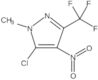 5-Chloro-1-methyl-4-nitro-3-(trifluoromethyl)-1H-pyrazole