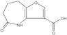 5,6,7,8-Tetrahydro-5-oxo-4H-furo[3,2-b]azepine-3-carboxylic acid