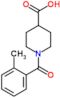 1-(2-methylbenzoyl)piperidine-4-carboxylic acid