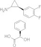 Benzeneacetic acid, α-hydroxy-, (αR)-(1R,2S)-compd. with 2-(3,4-difluorophenyl)cyclopropanamine (1…