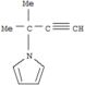 1-(1,1-Dimethyl-2-propyn-1-yl)-1H-pyrrole