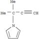 1H-Pyrrole,1-(1,1-dimethyl-2-propyn-1-yl)-
