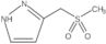 3-[(Methylsulfonyl)methyl]-1H-pyrazole