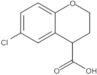 6-Chloro-3,4-dihydro-2H-1-benzopyran-4-carboxylic acid