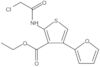 Ethyl 2-[(2-chloroacetyl)amino]-4-(2-furanyl)-3-thiophenecarboxylate