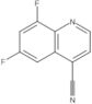 6,8-Difluoro-4-quinolinecarbonitrile
