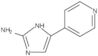 5-(4-Pyridinyl)-1H-imidazol-2-amine