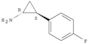 Cyclopropanamine,2-(4-fluorophenyl)-, (1R,2S)-