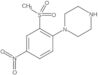 1-[2-(Methylsulfonyl)-4-nitrophenyl]piperazine