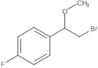 Benzene, 1-(2-bromo-1-methoxyethyl)-4-fluoro-