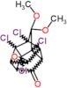 1a,2,3a,5b-tetrachloro-3,3-dimethoxyoctahydro-5H-2,4,1-(ethane[1,1,2]triyl)cyclobuta[cd]pentalene-…