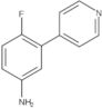 4-Fluoro-3-(4-pyridinyl)benzenamine