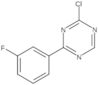 2-Chloro-4-(3-fluorophenyl)-1,3,5-triazine