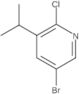 5-Bromo-2-chloro-3-(1-methylethyl)pyridine