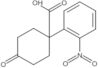 1-(2-Nitrophenyl)-4-oxocyclohexanecarboxylic acid